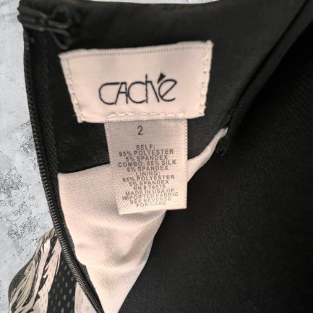 Cache Bodycon Dress, Size 2 - Picture 7 of 10